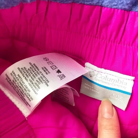 Columbia reversible coat and snow pants set EUC 6-12 months - Picture 9 of 11
